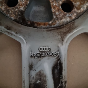4× DISK HLINÍK AUDI OE 6.5" X 16" 5X112 ET 50