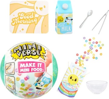 MINIVERSE FOOD MINI JEDZENIE KULA KAWIARNIA 587200