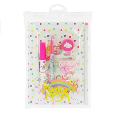 HAPPY ZOO notes ołówek długopis temperówka gumka