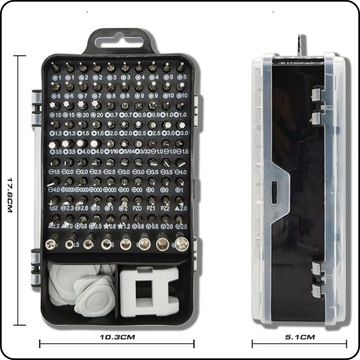 НАБОР УНИВЕРСАЛЬНЫХ ТОЧНЫХ ОТВЕРТОК SOLID TORX 115W1 GSM НАБОР