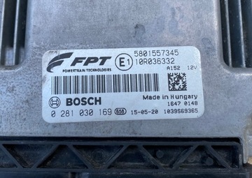 ДВИГАТЕЛЬ КОМПЬЮТЕР IVECO DAILY 5801593656 5801557345