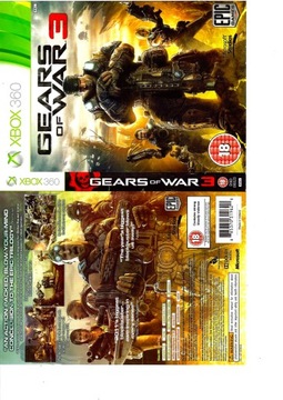 XBOX 360 GEARS OF WAR 3 gow III zrób SIECZKĘ z HORD KRIWOŻERCZEJ SZARAŃCZY