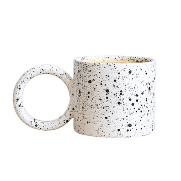 Kubek Ceramiczny 350 ml stylowy do kawy herbaty kuchni biura prezent
