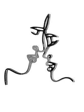 TOPPER NA BOK TORTU LINIA RYSY KOBIETA MEZCZYZNA