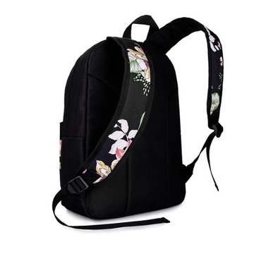 Женский городской школьный рюкзак, просторный, легкий, цветы, школьная сумка А4 ZAGATTO