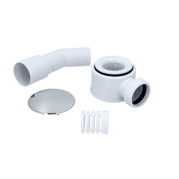 Сифон для душевого поддона 50 мм CLEAN TOP Слив Душ Ванны Низкий Полусифон