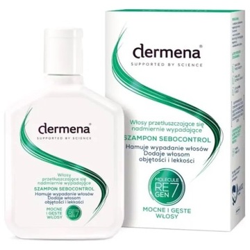 DERMENA SEBOCONTROL SZAMPON DO PRZETŁUSZCZAJĄCYCH WŁOSÓW 200ML