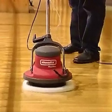 Cleanfix Floor Mac, вибрационная поломоечная машина, полировальная машина, антивибрационная система PAD