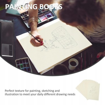 Технический блокнот А4, 160 г/м2, 10 листов, белый