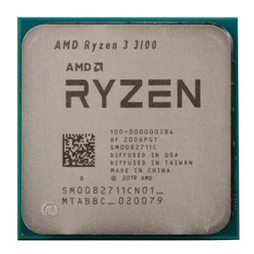 Procesor CPU AMD Ryzen R3-3100 4 rdzenie 3,6 GHz LGAAM4
