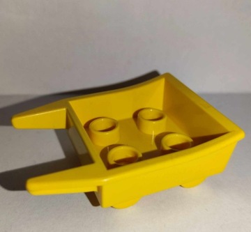 LEGO Wózek na zakupy Duplo 2 x 3 dupcart Żółty