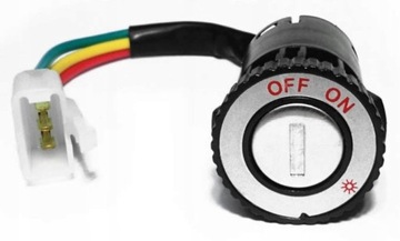 ЗАМОК ЗАЖИГАНИЯ С КЛЮЧОМ АККУМУЛЯТОРА АВТОМОБИЛЬНЫЙ СКУТЕР