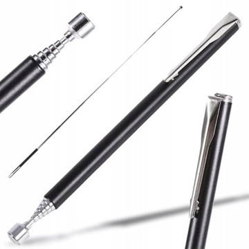 CHWYTAK TELESKOPOWY Z MAGNESEM MAGNES MAGNETYCZNY SOLIDNY DŁUGI 65CM