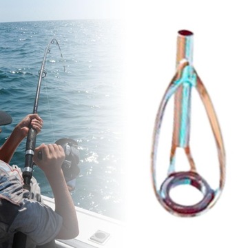 Направляющее кольцо для удочки Портативное направляющее кольцо из нержавеющей стали толщиной 2,0 мм