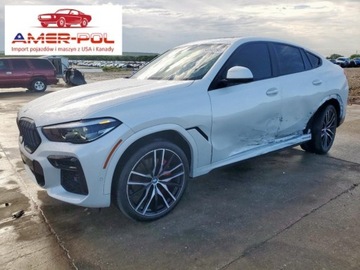 BMW X6 G06 2023 BMW X6 XDRIVE40I 2023, od ubezpieczalni 3.0 Benzyna 335KM