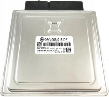 ECU VW GOLF V 2.0 TDI 03G906018DF 5WP45517AE +PIN