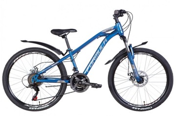 Rower Górski MTB 24 SHIMANO 21 biegów 2xTarcze RAMA 13' KOŁA 26 135-155cm