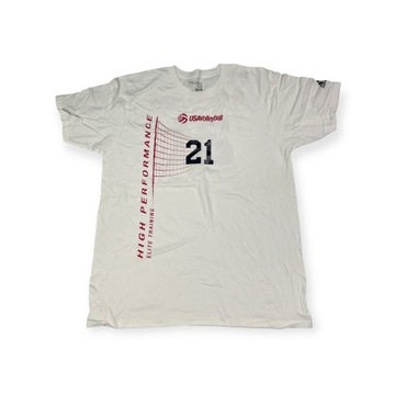 Koszulka męska biała ADIDAS VOLLEYBALL L 21