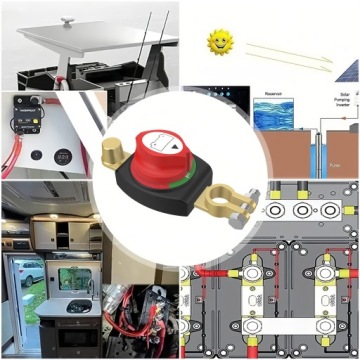 ГЛАВНЫЙ ВЫКЛЮЧАТЕЛЬ ТОКА 12 В 24 В 48 В 275 А ЗАЖИМ ДЛЯ КАБЕЛЬНОГО КАБЕЛЯ
