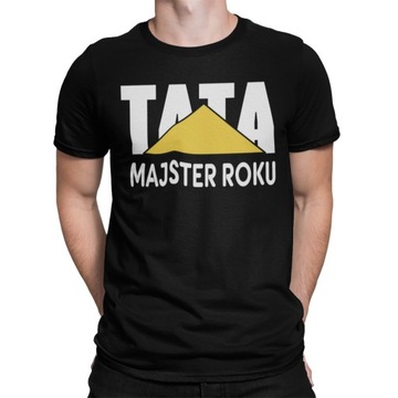 KOSZULKA NA DZIEŃ OJCA TATY TATA MAJSTER ROKU - XS