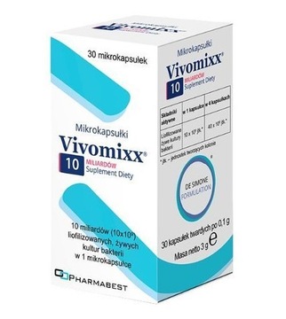 Vivomixx 10 miliardów 30 mikrokapsułek