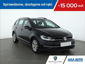 Volkswagen Golf VII Variant Facelifting 1.6 TDI-CR DPF BMT 115KM 2018 VW Golf 1.6 TDI, Salon Polska, Navi, Klima