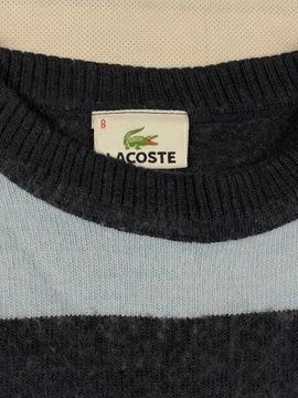 Lacoste sweter męski logo unikat szeroki XXL 3XL