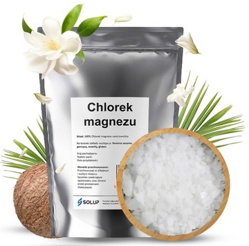 CHLOREK MAGNEZU sześciowodny sól magnezowa 1kg