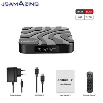 T95 MAX Android 12.0 Smart TV Box Wifi 6 6k 2.4g & 5g Bluetooth 4.0 4 g16g