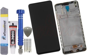 Wyświetlacz LCD Ekran Samsung A21S 2020 A217 Ramka