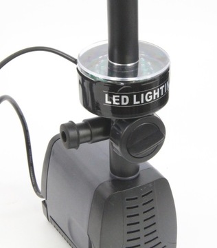 SOBO POMPA FONTANNOWA H.max-2m 2000l/h + RING LED