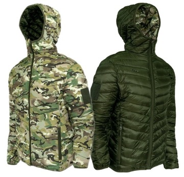 Texar Kurtka Puchowa Wojskowa Dwustronna Reverse Multicam 2w1 roz. XL