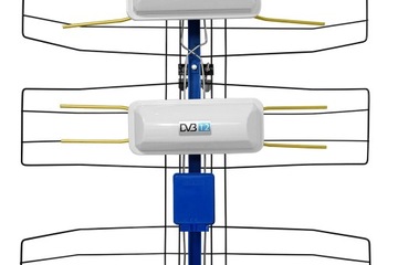 САМАЯ МОЩНАЯ DVB-T2 MUX8 СЕТОЧНАЯ АНТЕННА, ФИЛЬТР LTE 4K ДЛЯ СЛОЖНЫХ УСЛОВИЙ