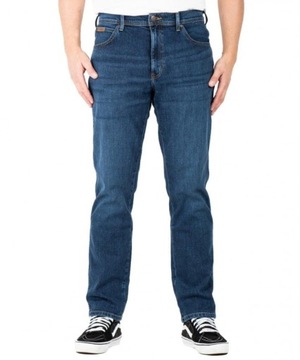 Męskie spodnie jeansowe dopasowane Wrangler TEXAS SLIM W32 L32
