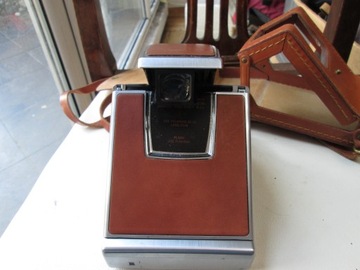 Наземная камера Polaroid SX-70 МЕТАЛЛИЧЕСКИЙ КОРИЧНЕВЫЙ ФУНКЦИОНАЛЬНЫЙ