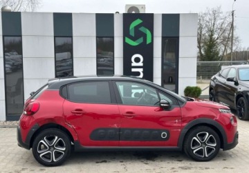 Citroen C3 III Hatchback 1.2 PureTech 82KM 2019 Citroen C3 1.2PureTech 12V 83KM Salon Polska F-Vat 23 1.2 Benzyna 83KM, zdjęcie 3