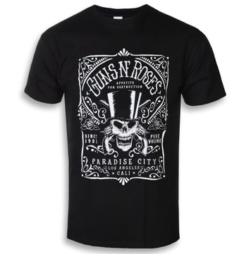 koszulka GUNS N' ROSES - BOURBON LABEL [M]