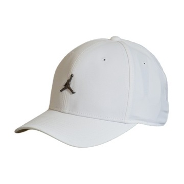 Czapka z daszkiem bejsbolówka Air Jordan Jumpman Rise Cap Biała L/XL