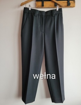 Acne Studios spodnie z wełną 36