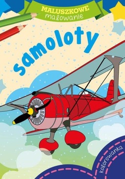 Maluszkowe malowanie Samoloty Kolorowa