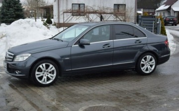 Mercedes Klasa C W204 Limuzyna 1.8 180 CGI BlueEFFICIENCY 156KM 2010 Mercedes-Benz Klasa C 1.8B Automat 2KPL KOL PDC Hak Oryginal Lakier Sprowa, zdjęcie 3