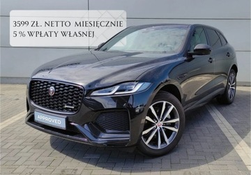 Jaguar F-Pace SUV Facelifting 2.0 P 249KM 2022 Jaguar F-Pace 2.0 I4 250 PS AWD Auto R Dynamic SE 2.0 Benzyna 250KM