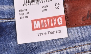 MUSTANG spodnie BLUE jeans SISSY SLIM _ W27 L34