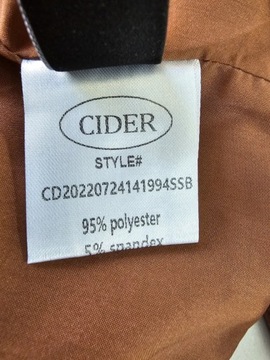 Набор из двух предметов «Сидр», коричневый принт 46