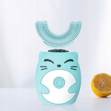 2× Szczoteczka soniczna 360 dla dzieci–360 U-shape ,Prezenty dla dzieci