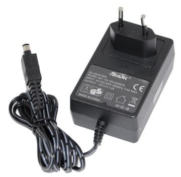 zasilacz stabilizowany FOXLINK 15V 1.2A 18W 2.1mm