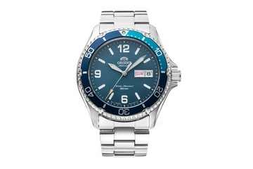 NOWOŚĆ ORIENT KAMASU RA-AA0818L19B WR200 Szafir