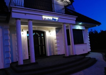 30x30 - NUMER DOMU Podświetlana Tablica led adres ulica baner