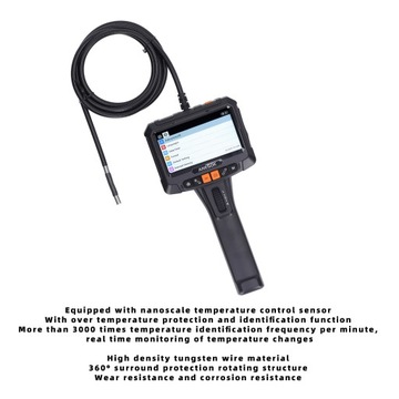 Промышленный эндоскоп с вращением на 360 градусов IP67