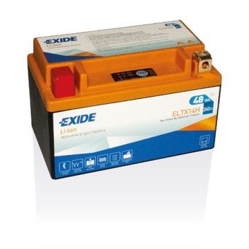 Akumulator Li-Ion Exide ELTX14H 12V 4Ah/240A 48Wh